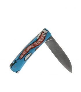Couteau de poche Roland Lannier x PUR JUS