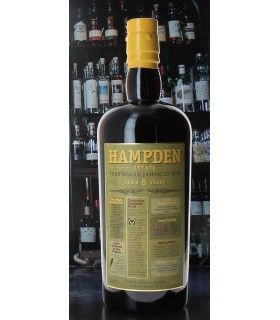 Hampden 8 ans - Rhum Jamaïque