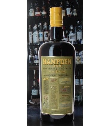 Hampden 8 ans - Rhum Jamaïque