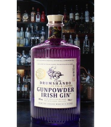 Gin Gunpowder Figue et Laurier D'Italie - Drumshanbo