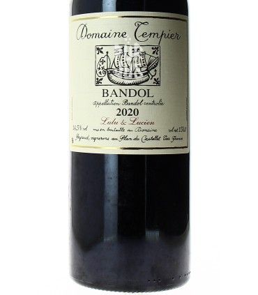 Bandol Rouge Lulu et Lucien - 2020 - Domaine Tempier - Magnum