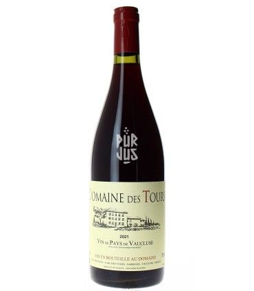 Vin de Pays de Vaucluse Rouge - 2021 - Domaine des Tours