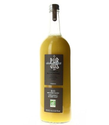 Jus d'Orange et de Mandarine Bio - Alain Milliat