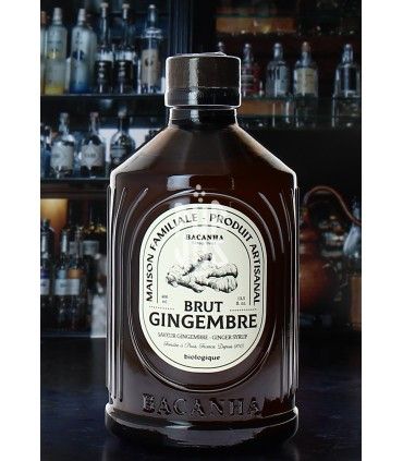 Sirop de Gingembre Brut Biologique - Bacanha