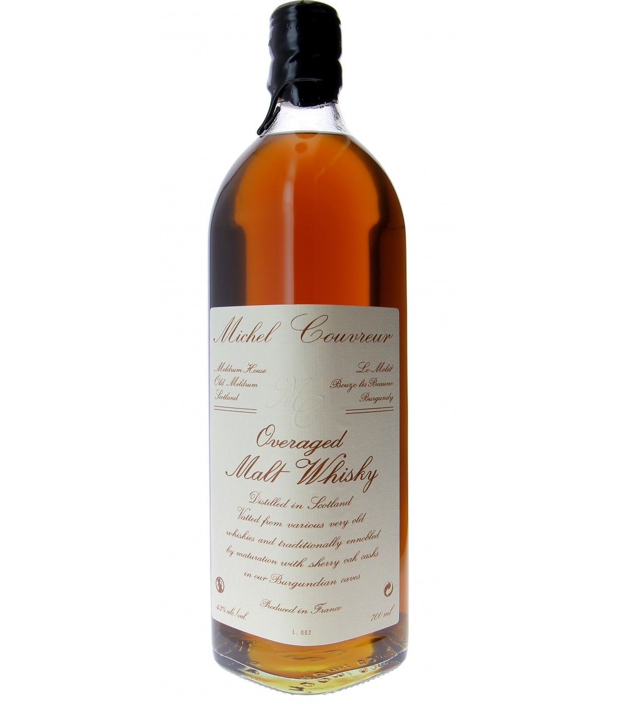 Overaged Malt Whisky 43% - Whisky Michel Couvreur