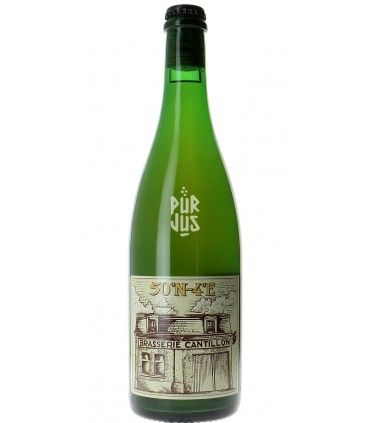 Beer 50°N 4°E 100% Lambic 2025 bottling - Brasserie Cantillon