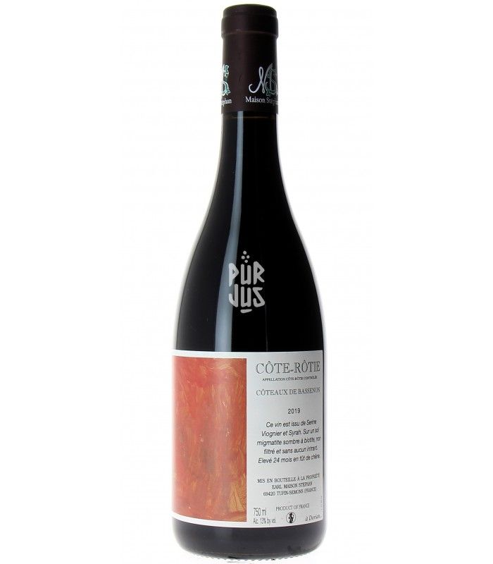 Côte Rôtie Côteaux de Bassenon - 2019 - Jean Michel Stephan