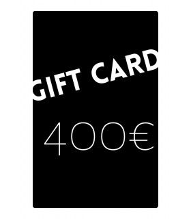 Carte cadeau 400€