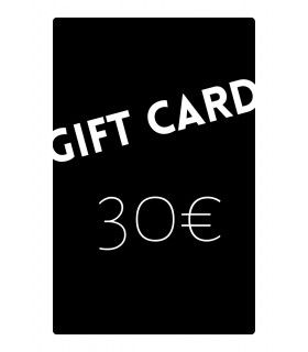 Carte cadeau 30€