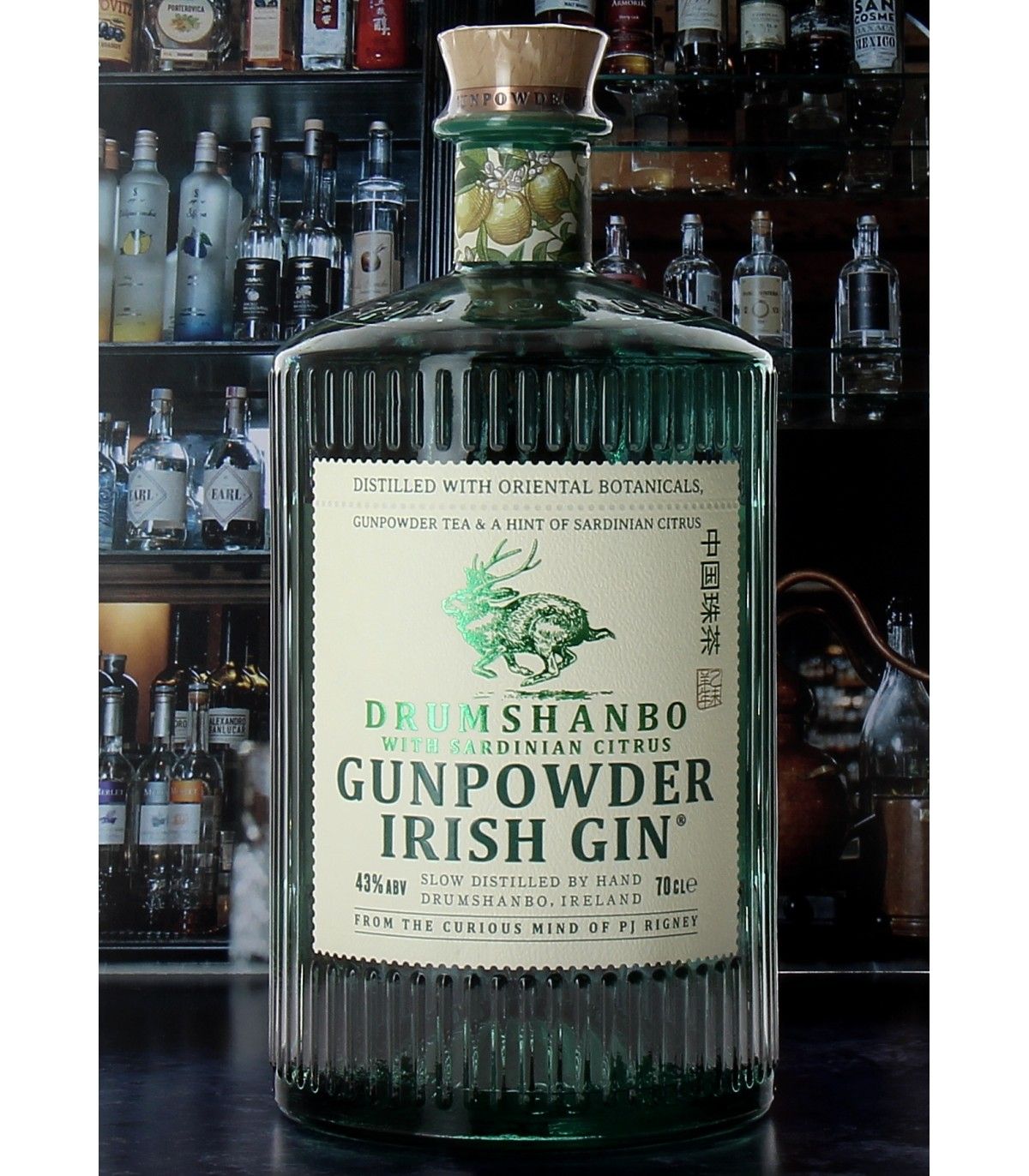 Gin Gunpowder Tea and Sardinian Citrus par Drumshanbo