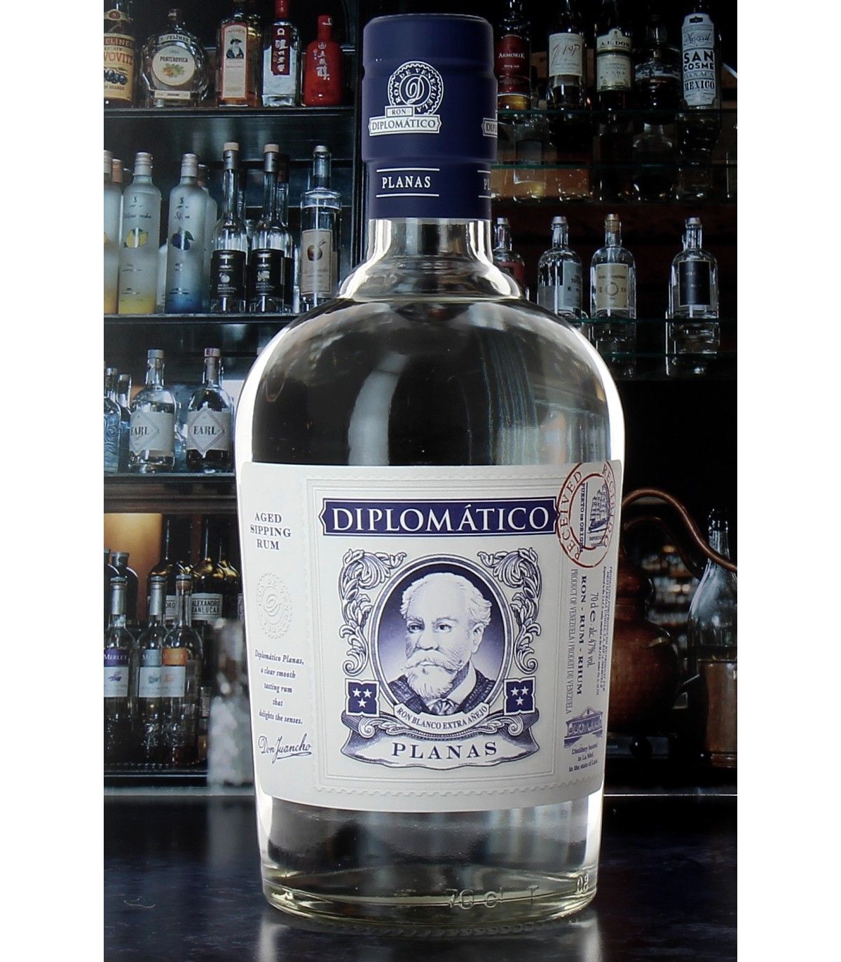 Planas White Rum by Diplomatico Venezuela