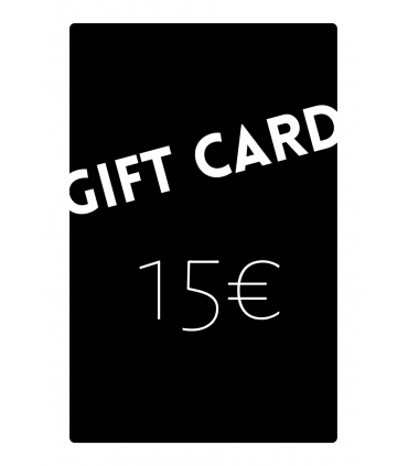 Carte cadeau 15€